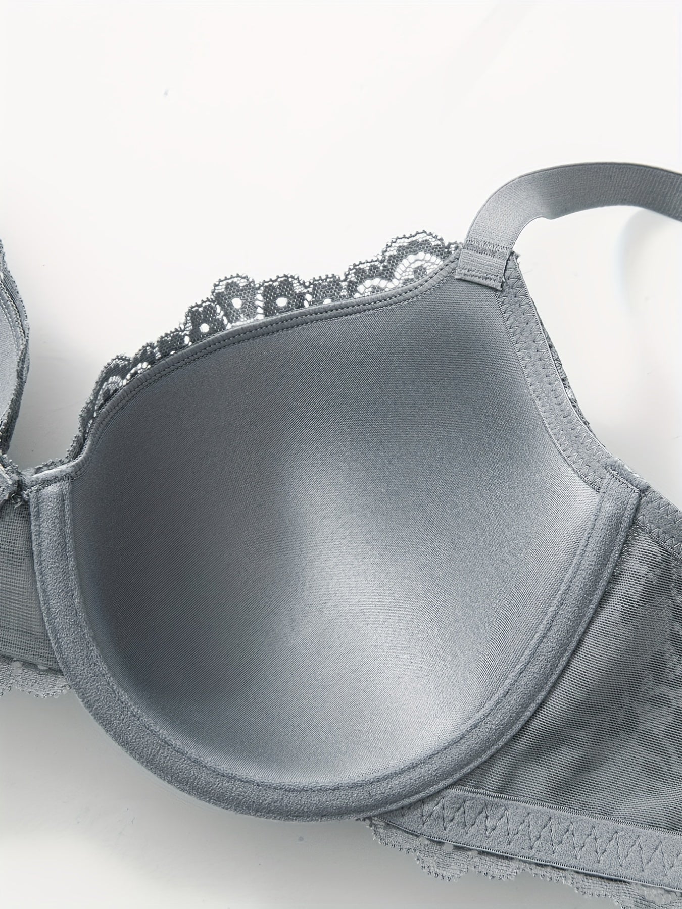 Lace Push Up Bra with Bow Tie Women's Lingerie