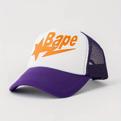Mesh Trucker Hat Printed Adjustable Golf Dad Hats