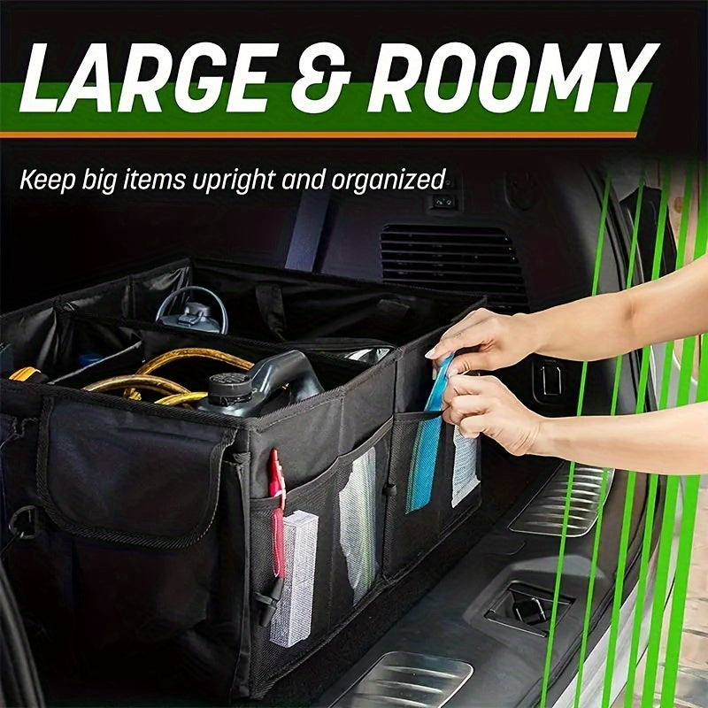 Car Trunk Storage Box Organizer Oxford Cloth Folding Car Storage Box