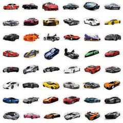 100pcs Racing Sport Vinyl Car Stickers - Waterproof