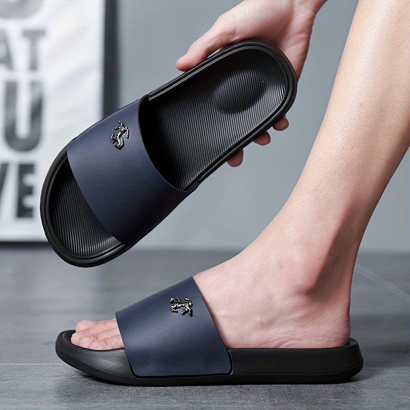 Men's Quick Drying Non Slip Slides for Summer