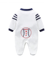 Baby Boys Long Sleeve Cotton Romper Jumpsuit Clothes