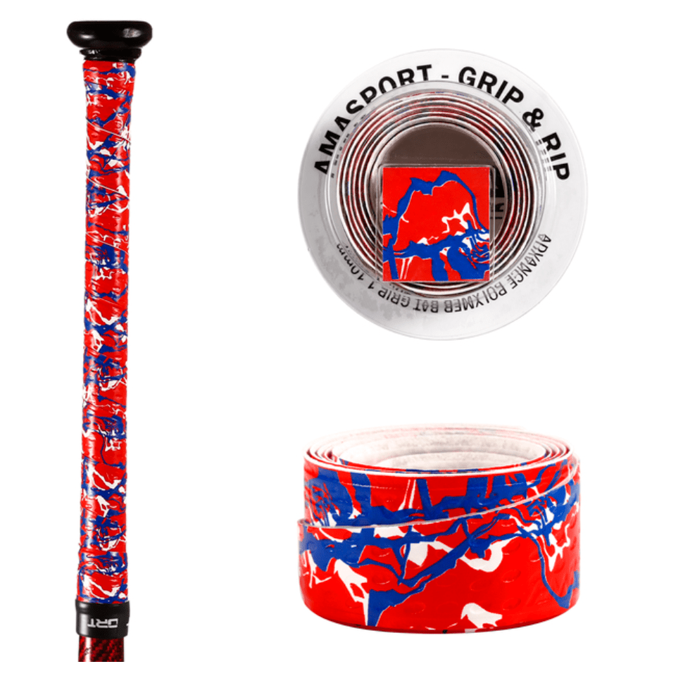 Baseball Bat Grip Tape Anti Slip Camouflage Stripes Softball Hockey Sticks