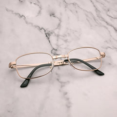 Portable Metal Folding Reading Glasses High Definition Presbyopic Glasses