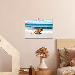 Dog Poop Wall Calendar Funny Gag Gift Hangable Monthly Wall Calendar
