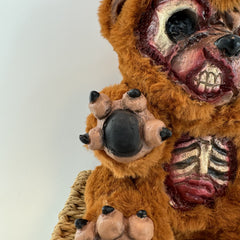 PC Realistic Bloody Animal Prop Halloween Decoration