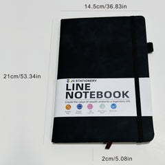 Vintage Leather Notebook Student Journal for Office Business