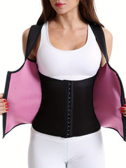 Sporty Waist Trainer Vest Slimming Hip & Tummy Control Top