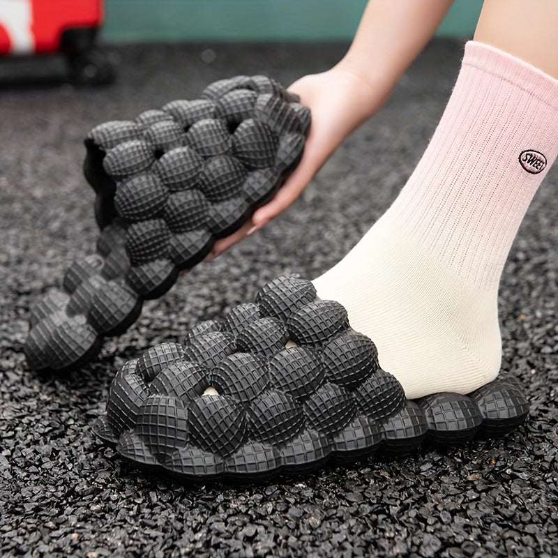 Women's Thick Bottom Bubble Slippers Soft Comfortable Non slip Slippers