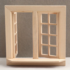 1/12 Dollhouse Mini Furniture Blank Door & Window Material