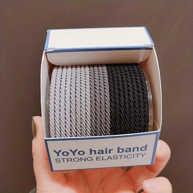 Girls Elastic Braided Hair Ties Ponytail Hair Accessories