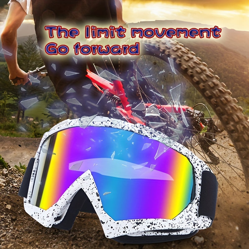Motorcycle Windscreen Mask for Outdoor Riding Wind and Dust Protection