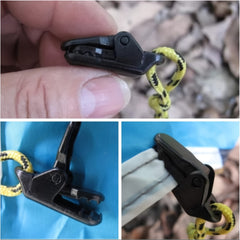 100PCS Tent Clips Waterproof Cloth Clip Curtain Clips For Tarps