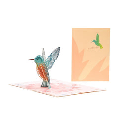 3D Birthday Greeting Card Maple Leaf Bird Paper Carving Creative Gift