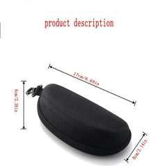 Thickened Hook Sunglasses Case Zipper Case