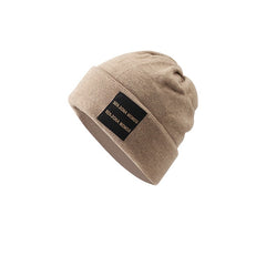 Men's Knitted Woolen Cap for Autumn and Winter