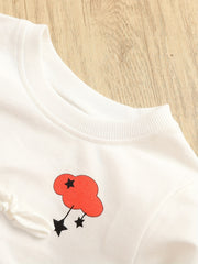 Toddler Baby Cartoon Graphic Pullover Sweatshirt