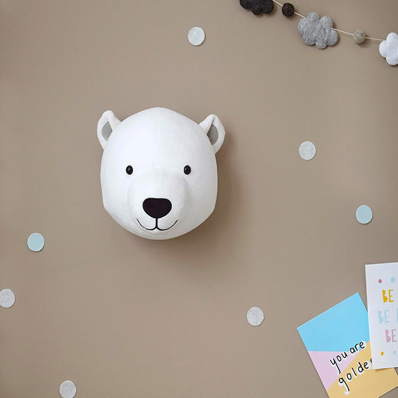 Animal Plush Doll Charm for Kids Room Decor
