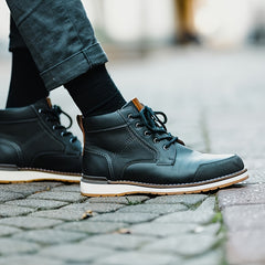 Men's Retro Round Toe Chukka Boots