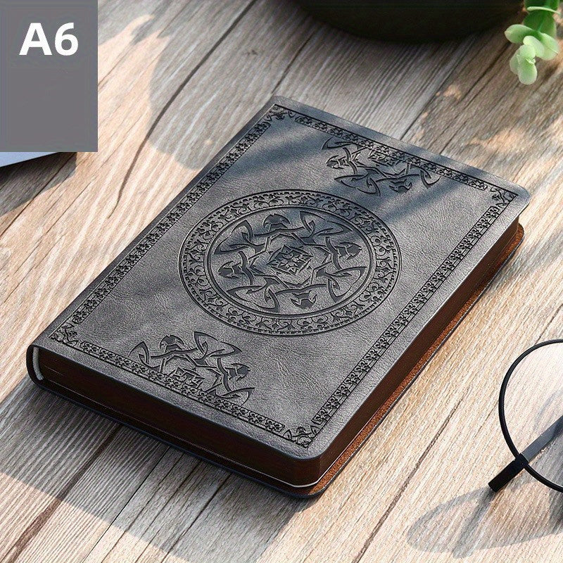 Vintage A6 Hand Drawn Notebook for Students & Office - Writing & Journaling