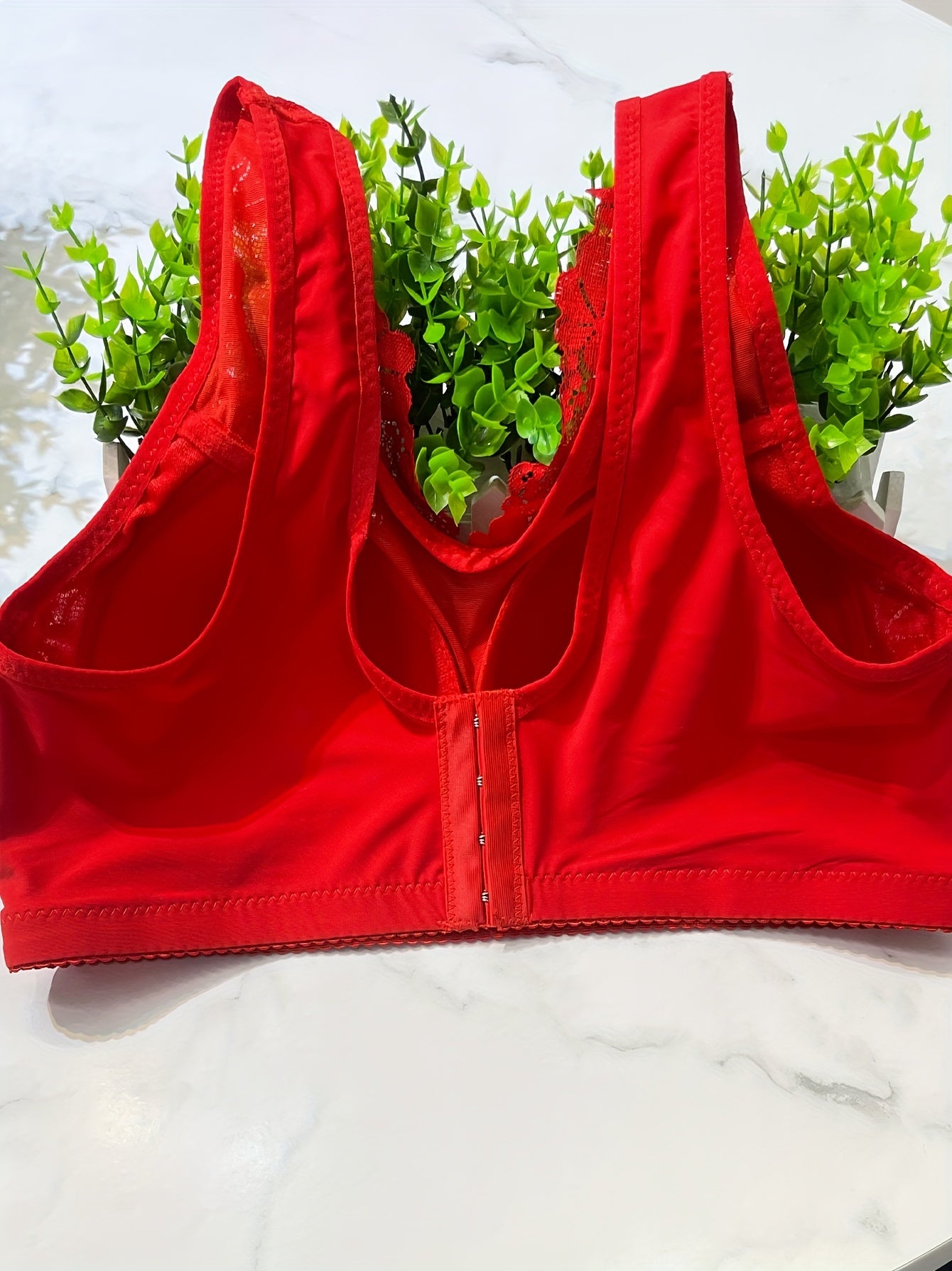 Lace Wireless Push-Up Bra for Women