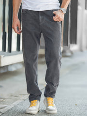 Men's Straight Fit Denim Jeans