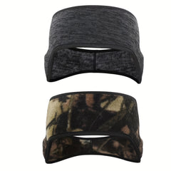 2pcs Warm Fleece Earmuffs for Running Cycling Outdoor Activities