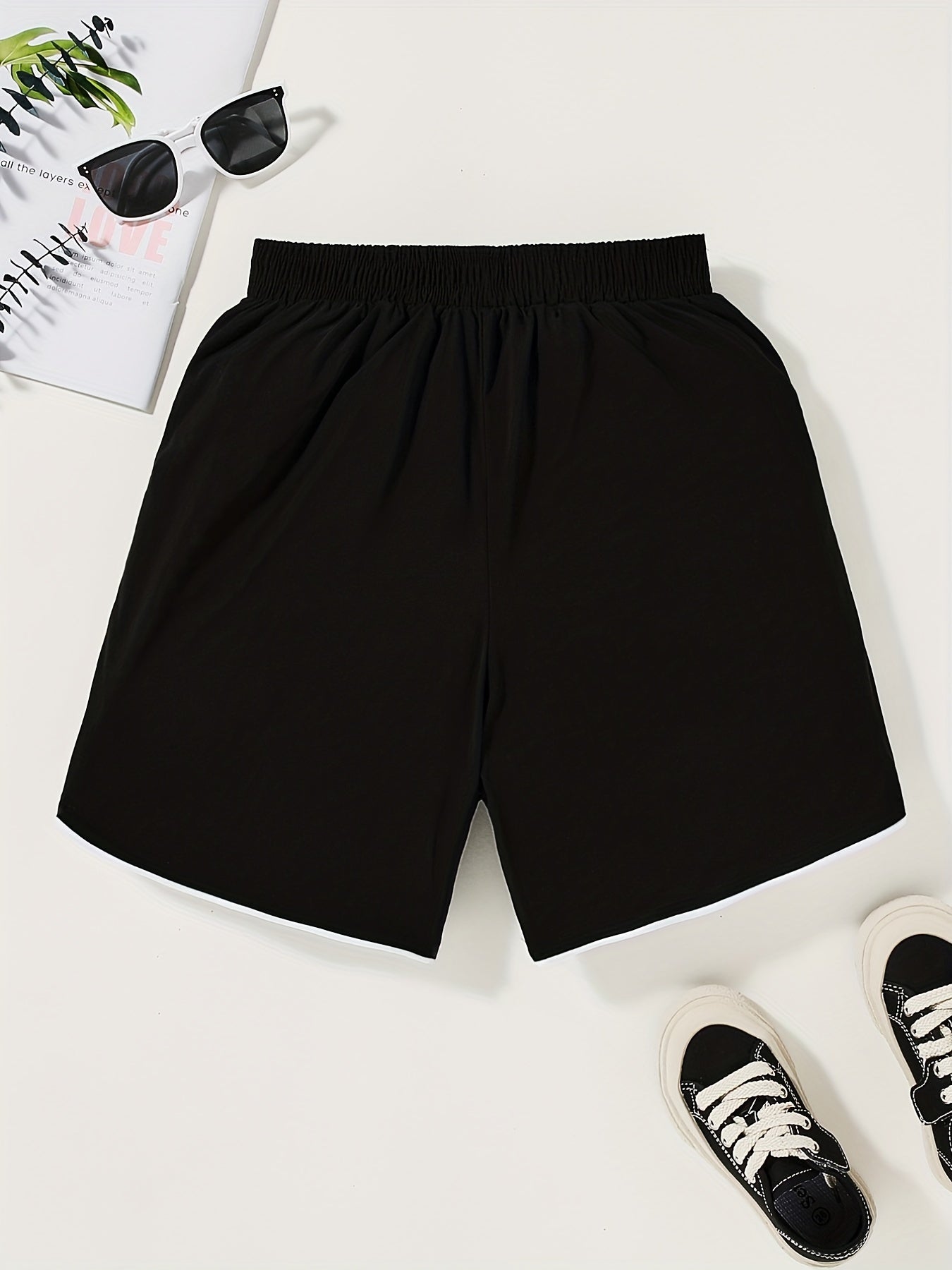Girls Letter Print Sport Shorts Casual Pants For Kids Children Summer