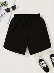 Girls Letter Print Sport Shorts Casual Pants For Kids Children Summer