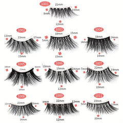 5 Pairs Half False Eyelash Natural Fluffy Cat Eyes Makeup Tool
