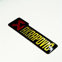 Waterproof Motorcycle Exhaust Pipe Sticker Decoration