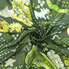 1yd Comfortable & Breathable Chiffon DIY Fabric for Clothing Pants Dress