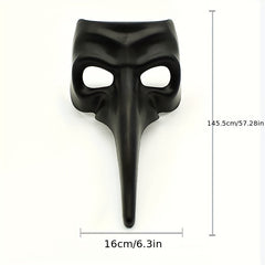 Long Beak Plague Doctor Mask for Halloween Cosplay Props