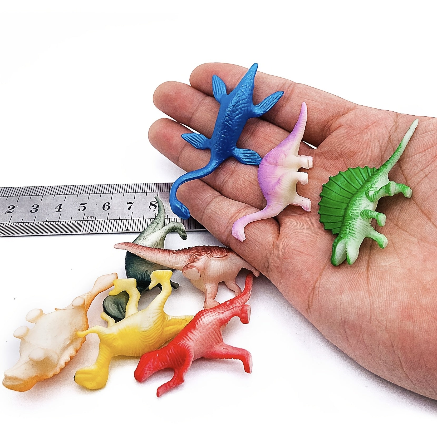 32pcs Dinosaur Model Set - T Rex, Pterosaur, Triceratops - Collectibles & Toys