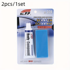 Car Body Compound Paste Set Scratch De mark Abrasive Paint Care Auto