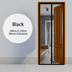 Magnetic Screen Door 38 x 83 - Keep Bugs Out, Pets & Kids In