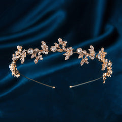 Golden Crown Hair Tie Party Decoration Cosplay Costume Hair Accessories
