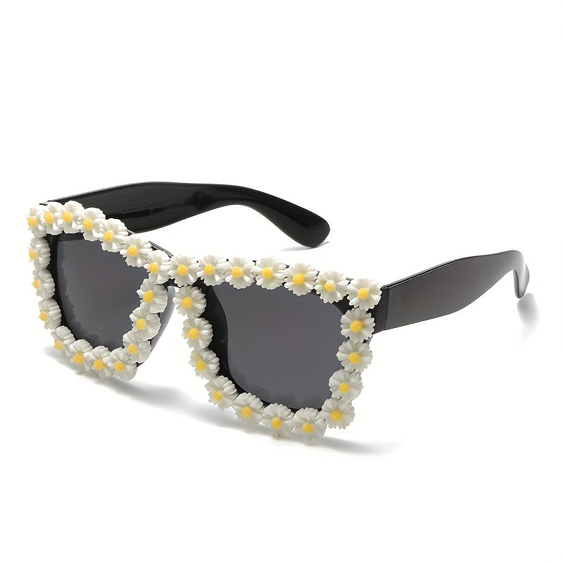 Daisy Flower Sunglasses Gradient UV400
