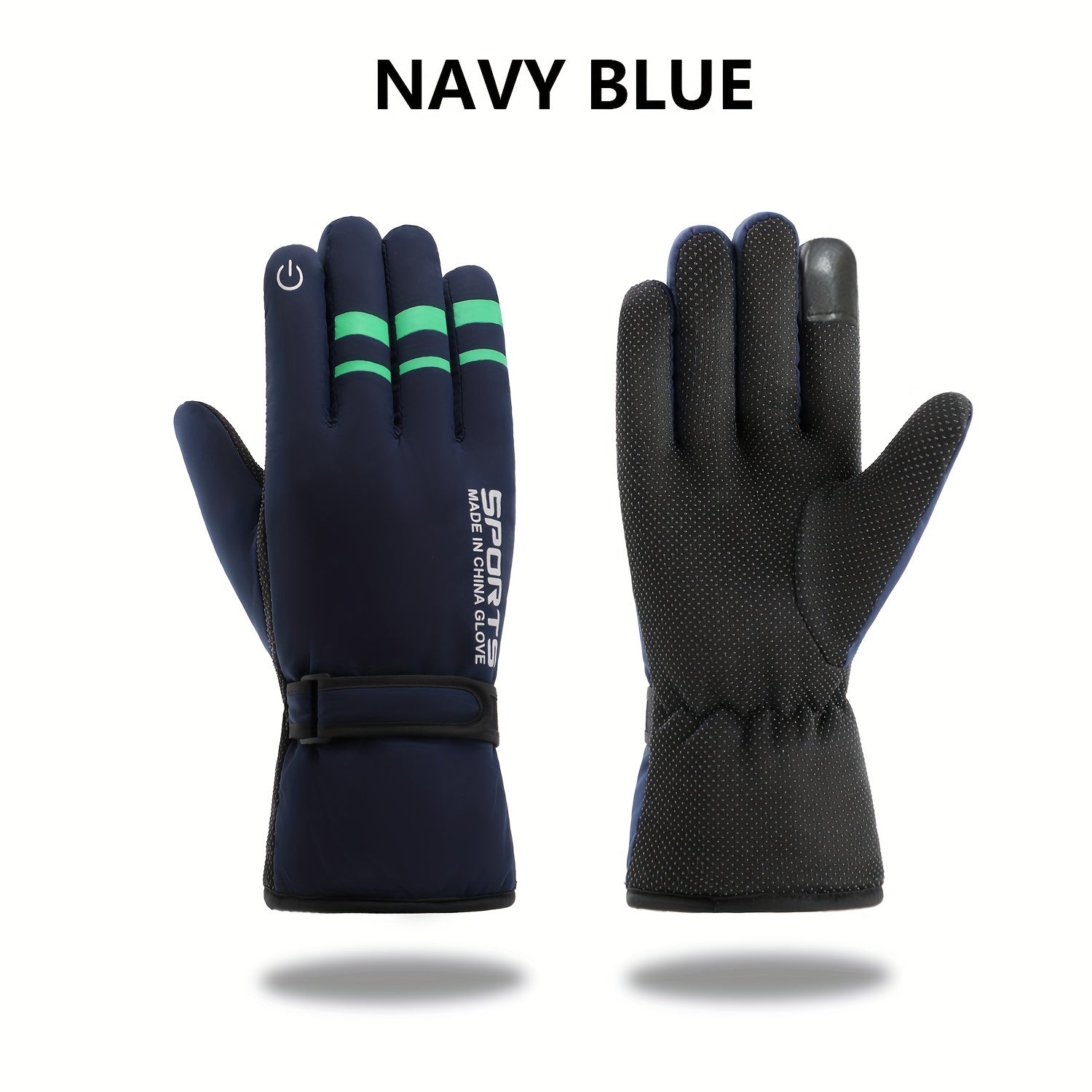 Thickened Skiing & Cycling Gloves Touch Screen Silicone Warm Keeping