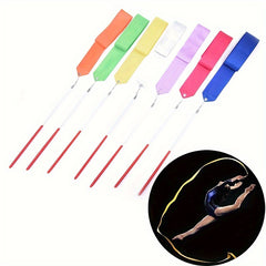 2m 78 74inch Gym Ribbon Dance Ribbon Rhythmic Art Gymnastic Ballet Streamer 1pc