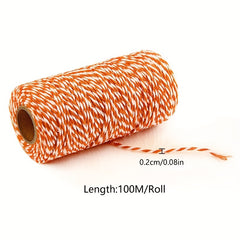 2mm Red Cotton Tag Rope 90g 2m + Rice Dumplings Cotton Rope
