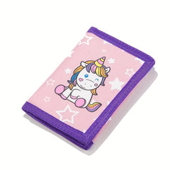 Unicorn Trifold Wallet for Kids - Perfect Birthday Gift