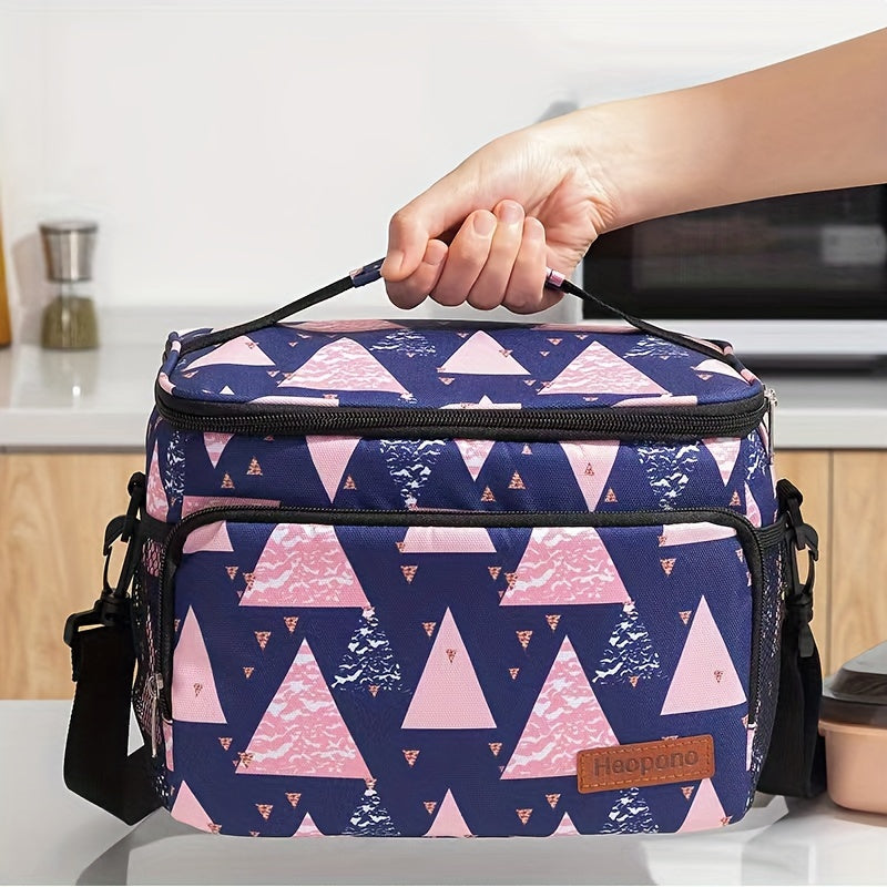 15L Printed Oxford Waterproof Insulated Bag