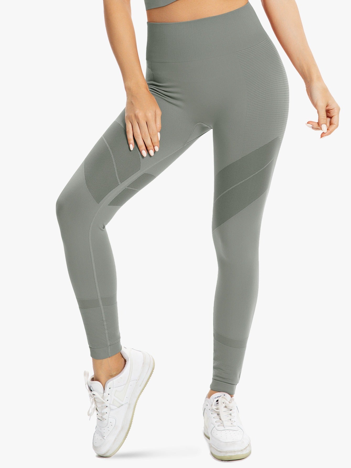 Seamless High Waist Yoga Pants for Comfort & Hip Lifting