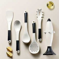 6pcs Silicone Spatula Spoon Set Non Stick Heat Resistant Kitchen Utensils