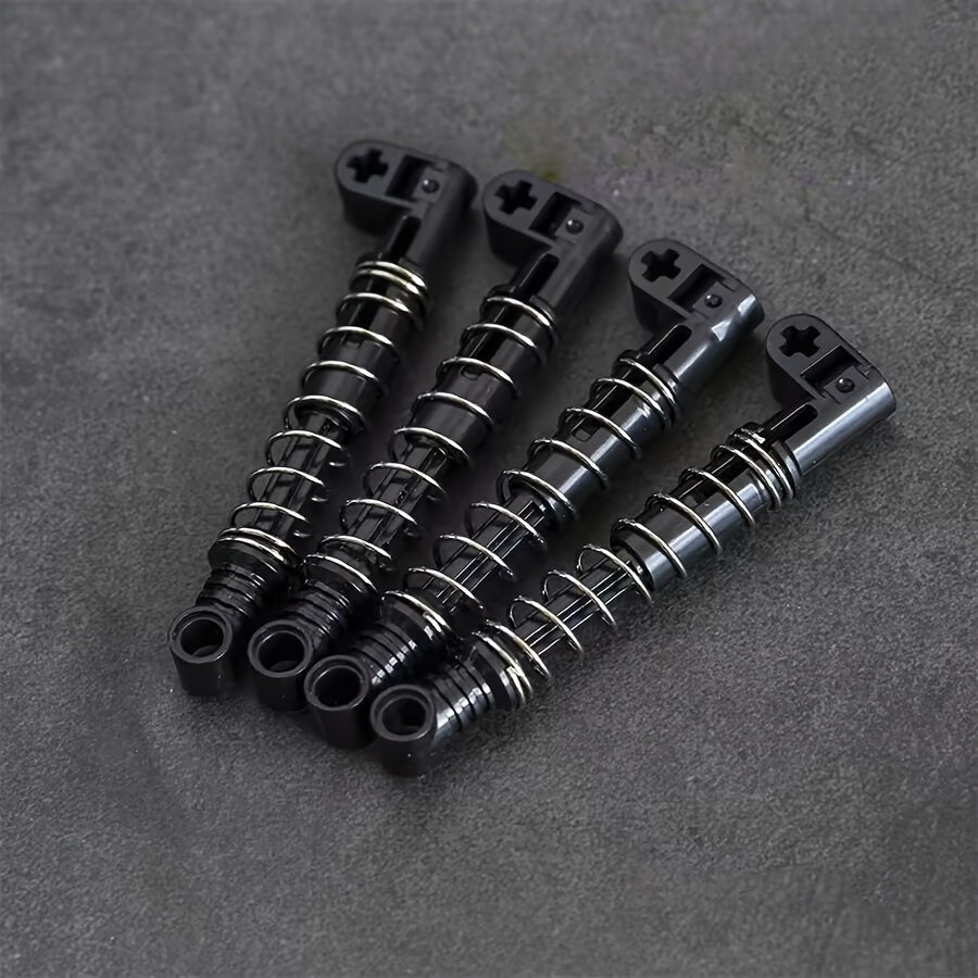 4pcs MOC Tech Building Block Shock Absorber Accessories High ABS C01