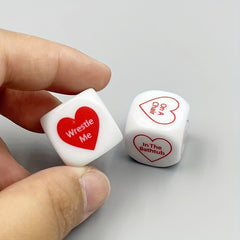 Creative Couple Game Dice Set for Christmas Halloween Thanksgiving