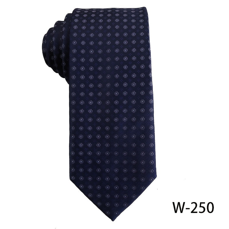 Men's Classic Black Formal Suit Tie
