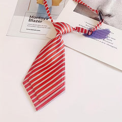 Striped Printed Pre Tie For Boys