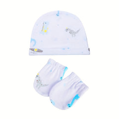 4 Pairs Gloves 4 Beanie Hats Breathable Knit Warm Winter Accessories